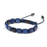 Pulsera Piedra Lapislazuli Hombre Moda 2019