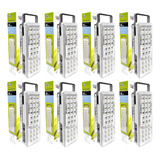 Pack 8 Luces Luz De Emergencia 30 Leds Slt 15hrs Autonomo