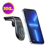 100pz Soporte Celular Auto Magnetic Iman Rejilla Ventilacion