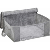 Basics Gris Set 3 Organizador Tapa Bolsa Almacenamiento Ropa