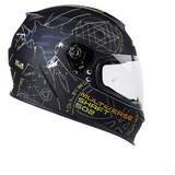 Casco Shaft Negro Rojo Mate Supreme Cerrado