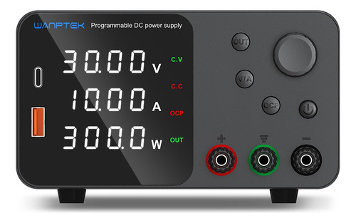 Fonte De Bancada Ajustável 30v 10a Wanptek