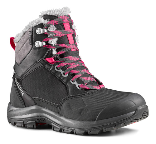 Botas Cálidas Impermeables Nieve Sh520 X-warm Mid Mujer