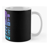 Taza Recargable Con Café - Etiqueta Neón Calidad Premium