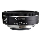 Objetiva Canon Ef-s 24mm F/2.8 Stm - Seminova