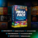 Pack Artes Prontas Mídias Sociais Dj Partys Fontes Templates