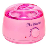 Calentador De Cera Mini Máquina Spa Color Rosa