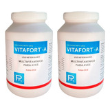 Pack 2 Vitafort A 500 Gr Vitaminas Para Aves