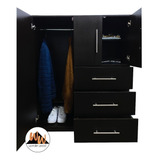 Closet De Madera Con 3 Cajones Y Tubo Para Colgar. 