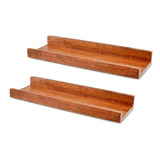 Estante Flotante De Madera De Mango Para Decoración De Pared