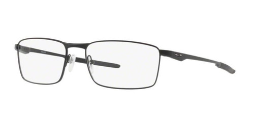 Armação Oculos Grau Oakley Fuller Ox3227 0155 Preto Acetinad