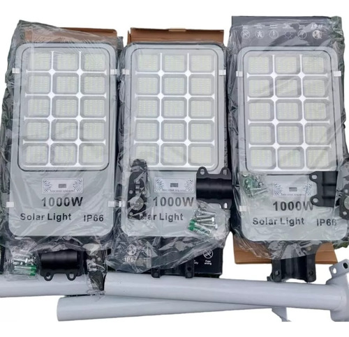 Foco Solar 1000 Whatts Con Sensor De Movimiento Ip66