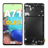 Tela Touch Display Compatível Galaxy A71 A715 C/ Aro Oled Pr