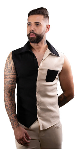 Camisa, Ateliêjoãovieira, Modelo Machão Com Botões.