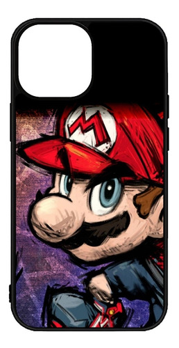 Carcasa Modelos iPhone Mario Bros Caricatura