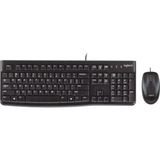 Kit  Mouse Y Teclado Español Logitech Mk120 Negro Con Cable