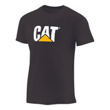 Camiseta Negro Hombre Cat 2510454-x5n