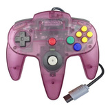 Controle Marca Next-a Compatível N64 Vinho Cristal Cn06