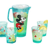 Jarra Mickey E Minnie Com 4 Copos Inclusos Disney Parks