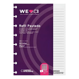 Refil Caderno Inteligente A5 Pautado 90g 50 Folhas