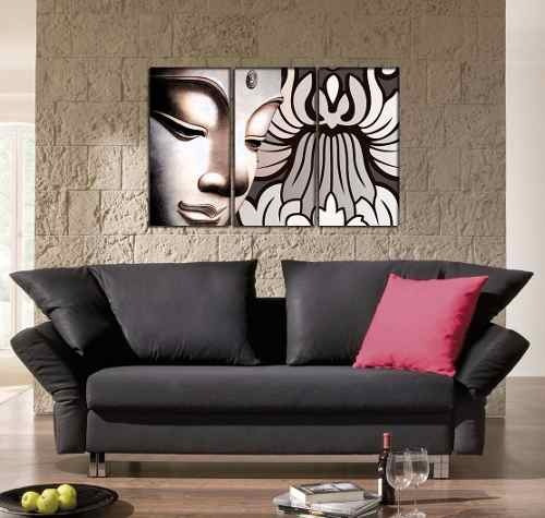 Cuadro 60x90cm Oriental Buda Moderno