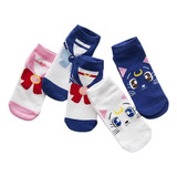 Set 5 Pares De Calcetines Estilo Sailor Moon Anime 