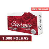 Papel Toalha Interfolha Branco 100% Cel. Virgem 1000 Folhas