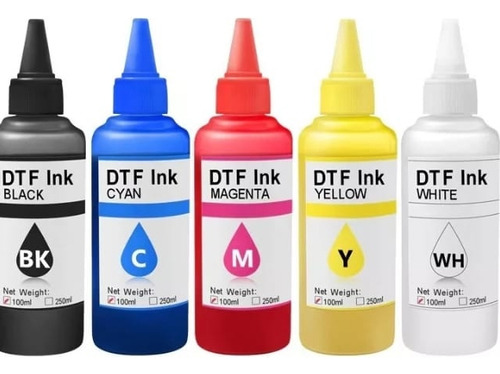 Kit De Tintas Dtf Para Textil P600 T5200 T3200 Pro 4900 P800