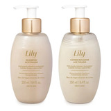 Shampoo E Condicionador Acetinado Lily 250 Ml
