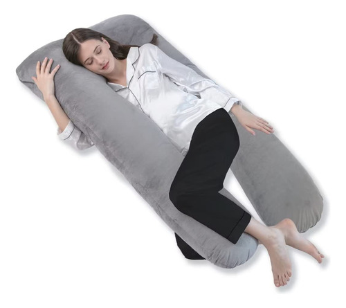 Downcool Almohada De Embarazo, Almohada Corporal En Forma De