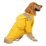 Chubasquero Para Perros Hde, Chaqueta Impermeable De Doble C