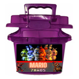 20 Dulceros Cajitas Fnaf Personalizadas Five Nights + Regalo