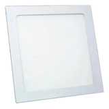 Kit 5 Painel 24w Led Quadrado Plafon Embutir Luminária Cor Branco-frio 110v/220v