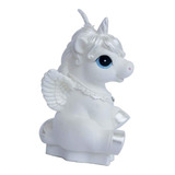 Combo Vela Deco / Souvenir Unicornio X 5 Unidades