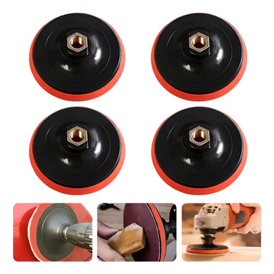 4pz Base Respaldo Disco Lijadora Pulidora Velcro 5 . | MercadoLibre