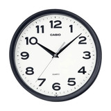 Relógio De Parede Casio Redondo 25x25cm Iq-151-1df Preto