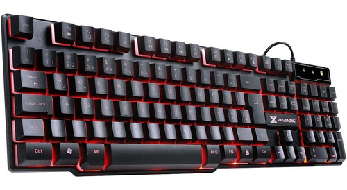 Teclado Gamer Hy Dra Semi Mecanico Com Led 1 Cor