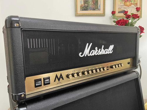 Amplificador Marshall Ma Series Head 100h + Caixa M412