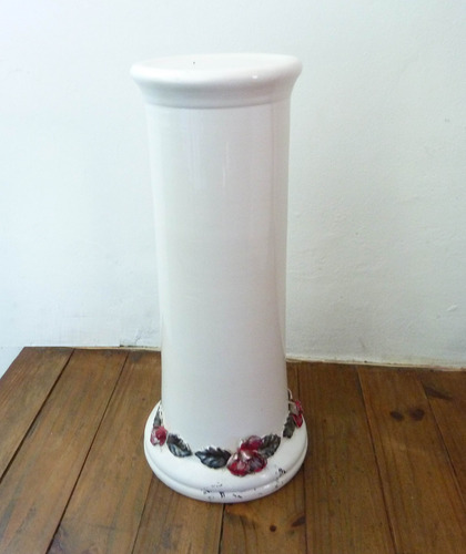 Pie Columna Base Para Maceta O Portamaceta De Ceramica Loza