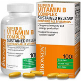 Super B Vitamina B, Bronson,  100 Tabletas