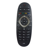 Control Remoto 476 Para Lcd Led Philips Smart Tv Ovalado