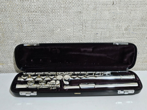 Flauta Yamaha Yfl 311 Ll Prata Japão Usada Ref: 131