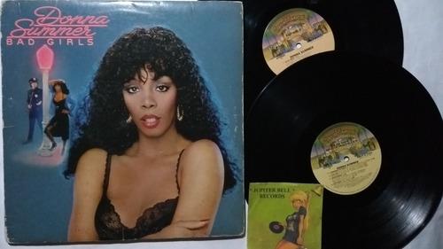 Donna Summer Bad Girls 1979 Lp Doble Importado Musica Disco