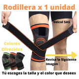 Rodillera Ortopédica Deportiva Compresión Ajustable Unisex