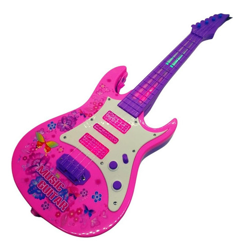 Guitarra Luces Musical Juguete Niños 