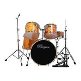 Bateria Parquer Mystic 5 Cuerpos Birch Miel Remo