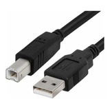 Cable Usb A B Macho 1.0 M Impresora Escaner Multifuncional