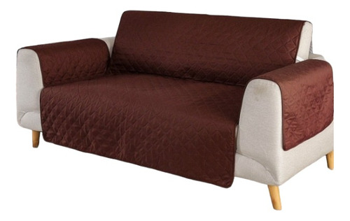 Cubre Sofa Impermeable De 3 Cuerpos Con Ligas Sujetadoras