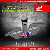 Calcos Protector De Tanque Honda Cb190r Gris Oscuro