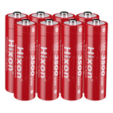 Hixon Baterias Aa De Litio Recargables De 1.5 V, Bateria De